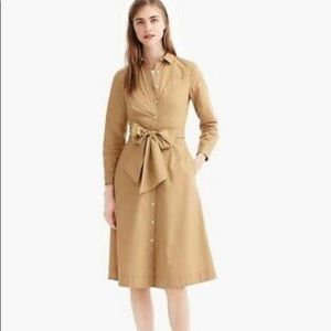 NWT J CREW SHIRT DRESS